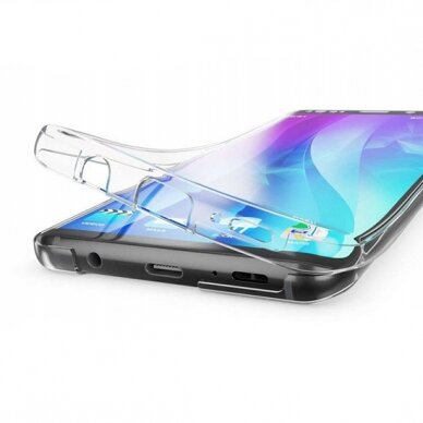 Samsung A8 2018 skaidrus Ultra Slim 360 dėklas 1