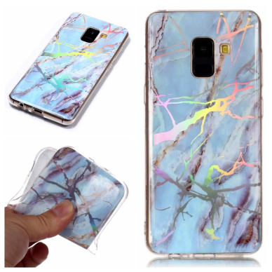 Samsung A8 2018 Tracy nugarėlė Blue Marble+