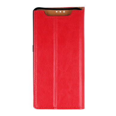 Samsung A80/A90 raudonas odinis SPECIAL dėklas 4