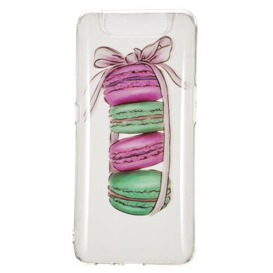 Samsung A80/A90 Tracy clear Macarons nugarėlė 1