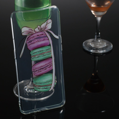 Samsung A80/A90 Tracy clear Macarons nugarėlė 5