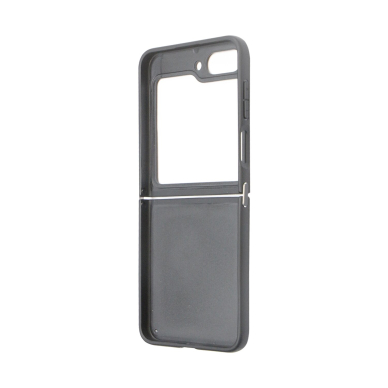 Samsung FLIP5 5G black PU Leather Triangle GUESS nugarėlė 2