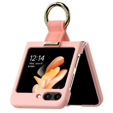 Samsung FLIP5 5G Gold Ring MERCURY pink sand nugarėlė 1