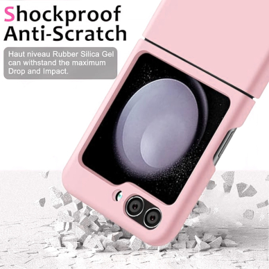 Samsung FLIP5 5G pink Fard Bumper MERCURY nugarėlė 1