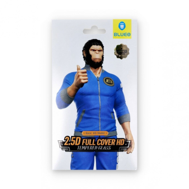 Samsung FLIP6 5G black pilnas Mr.Monkey 5D stiklas 1