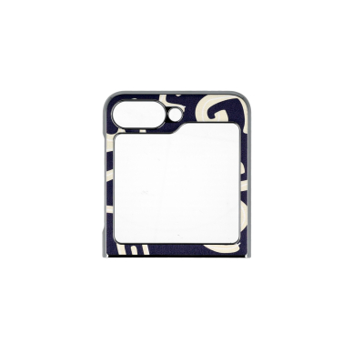 Samsung FLIP6 5G denim blue Leather Mr. Monkey nugarėlė 1