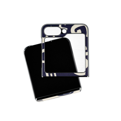 Samsung FLIP6 5G denim blue Leather Mr. Monkey nugarėlė 3