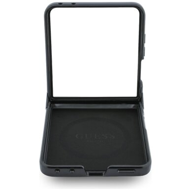 Samsung FLIP8 black MagSafe PU 4G Classic Logo GUESS nugarėlė GUHMZFD7P4MSEGCW 5