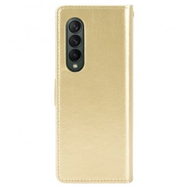 Samsung Fold3 5G aukso spalvos Tracy K.FLEXI dėklas 2