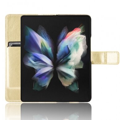 Samsung Fold3 5G aukso spalvos Tracy K.FLEXI dėklas 4