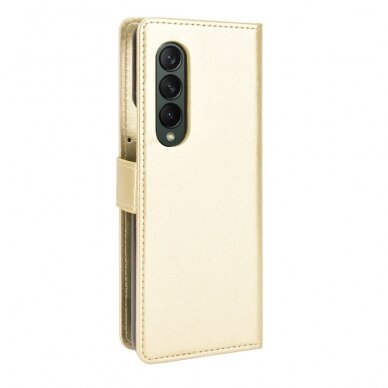 Samsung Fold3 5G aukso spalvos Tracy K.FLEXI dėklas 5