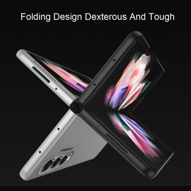 Samsung Fold3 5G Tracy matinė žalia plastikinė nugarėlė 6