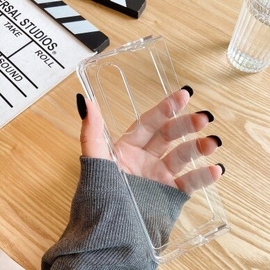 Samsung Fold3 5G Tracy skaidri plastikinė nugarėlė 2