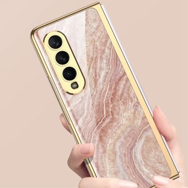 Samsung Fold4 5G GKK GLASS nugarėlė Marble 11 5