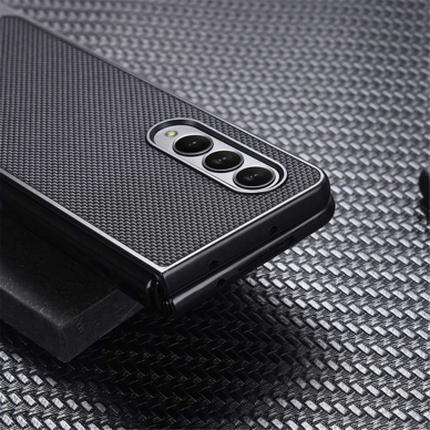 Samsung Fold4 5G Tracy juoda Nylon nugarėlė 6