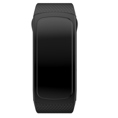 Samsung Gear Fit2 juoda apyrankė Flexible Silicone 3