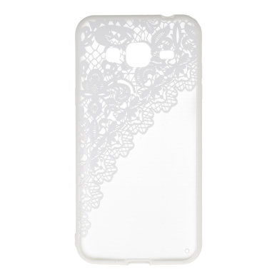 Samsung J3 2016 balta LACE CASE D2W nugarėlė