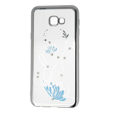 Samsung J4 PLUS 2018 sidabro spalvos perfect LOTUS nugarėlė