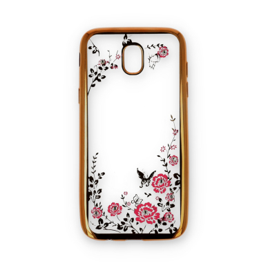 Samsung J5 2017 perfect flowers aukso spalvos nugarėlė 1