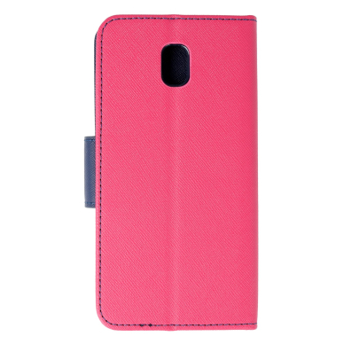 Samsung J5 2017 rožinis fancy diary dėklas 1