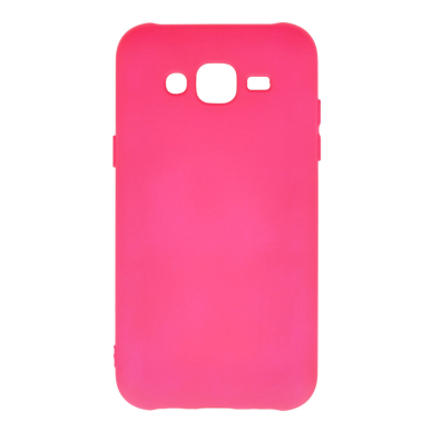Samsung J5 neo rožinė SILICONE LITE nugarėlė