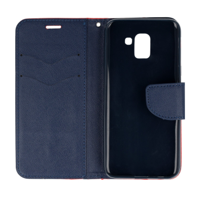 Samsung J6 2018 raudonas fancy diary dėklas 2