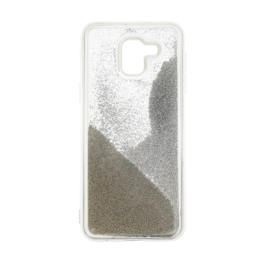 Samsung J6 2018 sidabro spalvos Water Pearl nugarėlė