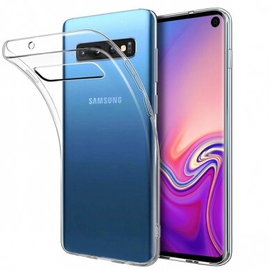 Samsung J6 2018 skaidri Ultra slim nugarėlė