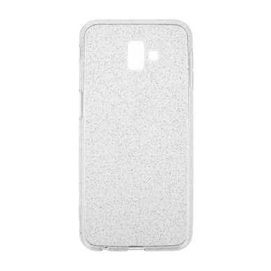 Samsung J6 PLUS 2018 skaidri Crystal Glitter nugarėlė
