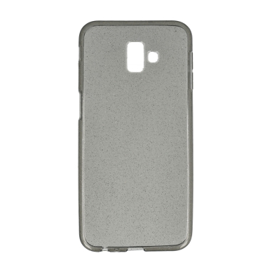 Samsung J6 PLUS 2018 tamsi skaidri Crystal Glitter nugarėlė