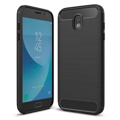 Samsung J7 2017 juoda LYGCARBON nugarėlė