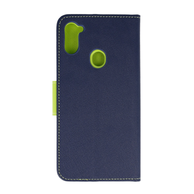 Samsung M11 mėlynas FANCY DIARY dėklas 2