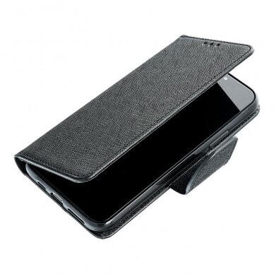 Samsung M23 juodas FANCY DIARY dėklas 2