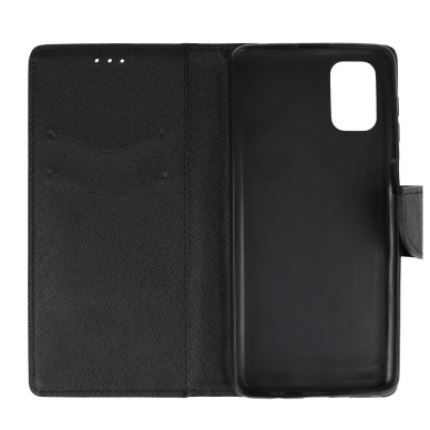 Samsung M51 juodas fancy diary dėklas 2