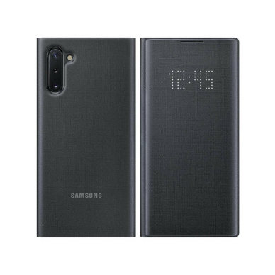 Samsung Note 10 juodas originalus LED dėklas EF-NN970 3