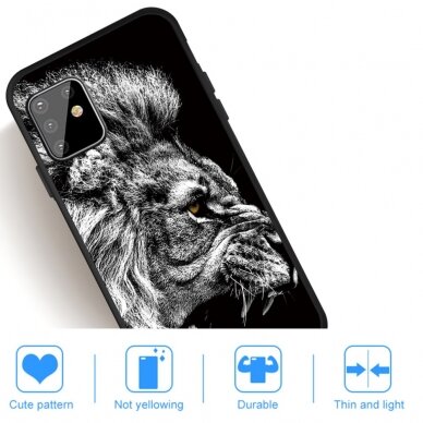 Samsung Note 10 LITE/A81 creative+ nugarėlė Lion 3