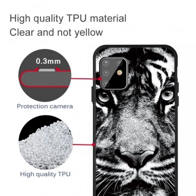 Samsung Note 10 LITE/A81 creative+ nugarėlė Tiger 2