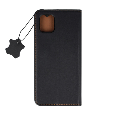 Samsung Note 10 Lite/A81 juodas odinis GENUINE dėklas 5