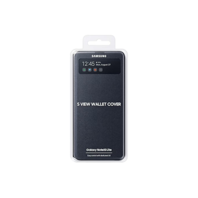 Samsung Note 10 Lite/A81 juodas originalus dėklas EF-EN770PBEGEU 11