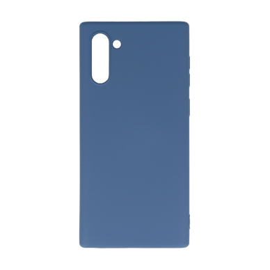 Samsung Note 10 mėlyna SILICONE LITE nugarėlė