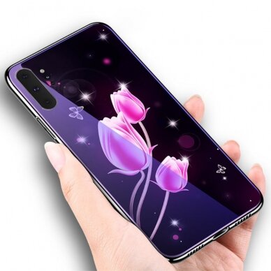 Samsung Note 10 PLUS blue ray glass nugarėlė Tulip 4