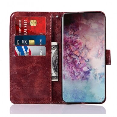 Samsung Note 10 PLUS bordo VINTAGE3 dėklas 2