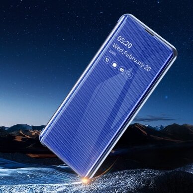Samsung Note 10 PLUS mėlynas VIEW WINDOW dėklas 1