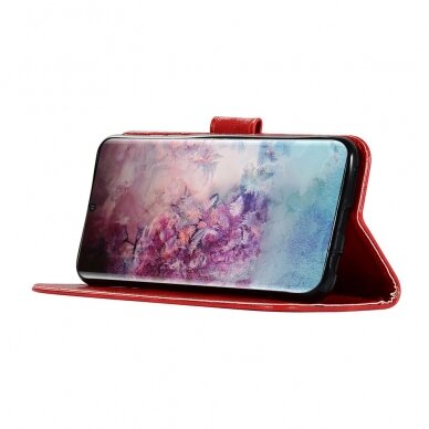Samsung Note 10 PLUS raudonas VINTAGE3 dėklas 1