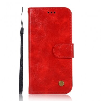 Samsung Note 10 PLUS raudonas VINTAGE3 dėklas 4