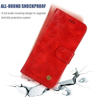 Samsung Note 10 PLUS raudonas VINTAGE3 dėklas 6