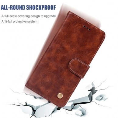 Samsung Note 10 PLUS rudas VINTAGE3 dėklas 6