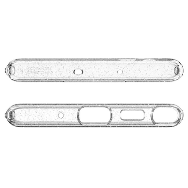 Samsung Note 10 PLUS skaidri SPIGEN CRYSTAL nugarėlė 1