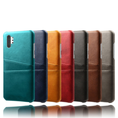 Samsung NOTE 10 PLUS Tracy Leather Card juoda nugarėlė 5