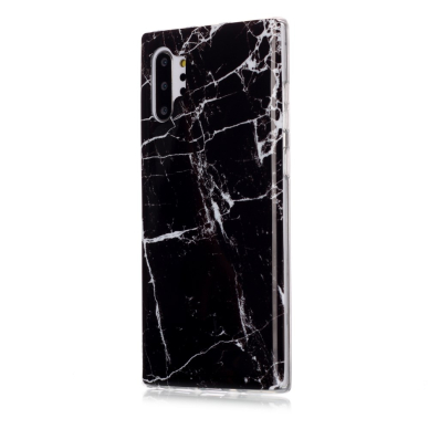 Samsung Note 10 PLUS Tracy nugarėlė Black Marble 1